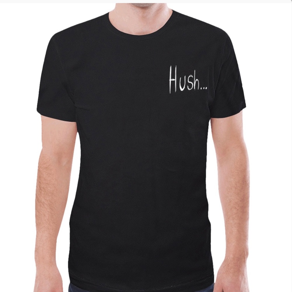 Hush skull men shirt New All Over Print T-shirt